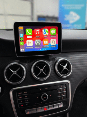 Multimedijos ekrane Apple Carplay