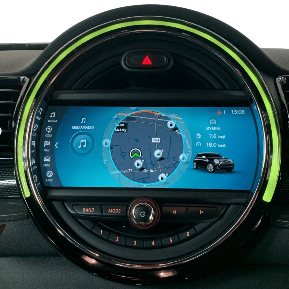 Automobilis Mini su atnaujinta multimedijos sistema NBT EVO ID6