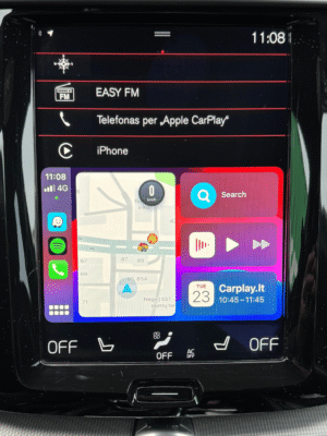 Volvo XC carplay padalintos programėlės