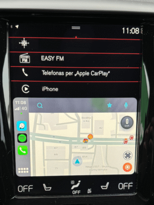 Volvo XC carplay waze