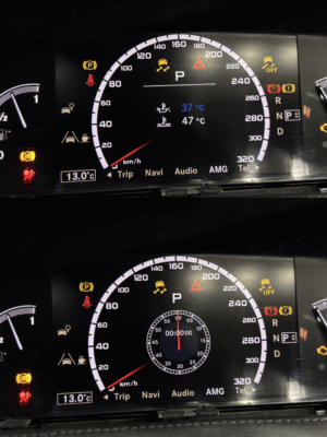 mercedes amg meniu skydelio funkcijos