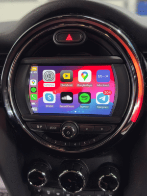 mini entry nav carplay programėlės