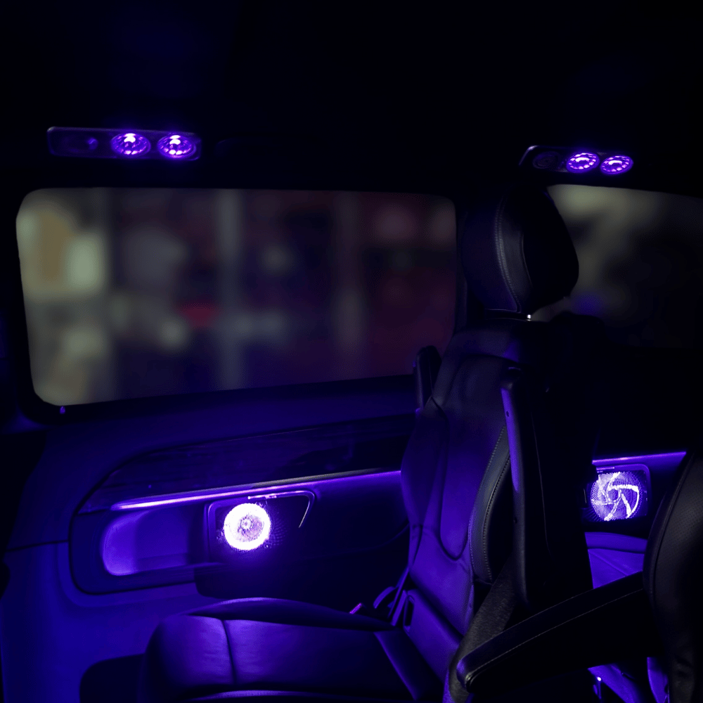 Mercedes Lubų Led Ambient Ortakių Apšvietimas W447 V250 Vito Viano Valente Metris - Image 11