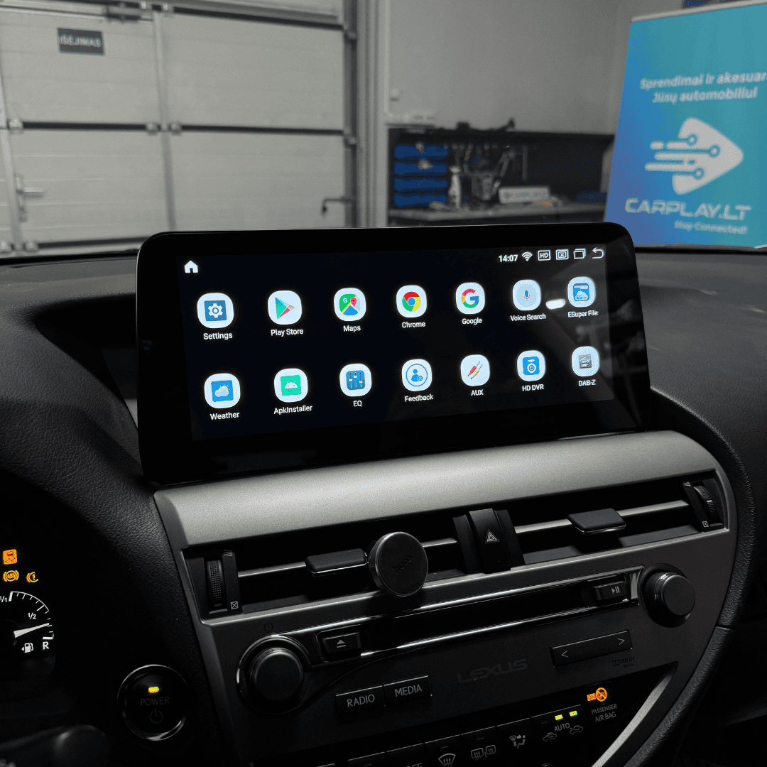 Android programėlės multimedijoje
