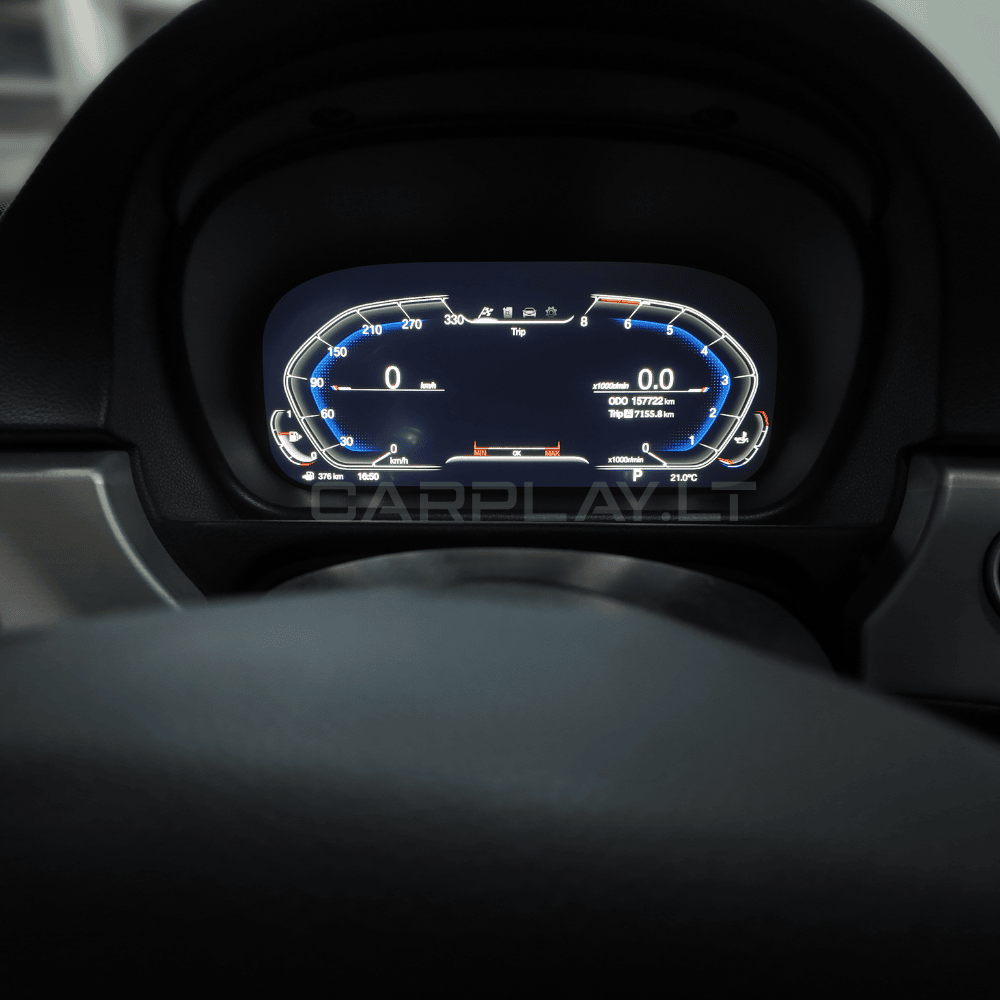 BMW Full LED Digital LCD Cluster Speedometer for E90 E91 E92 - Image 3