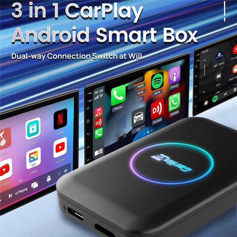 Carlinkit Android 4+32GB Wireless Adapter with Carplay Function - Image 2