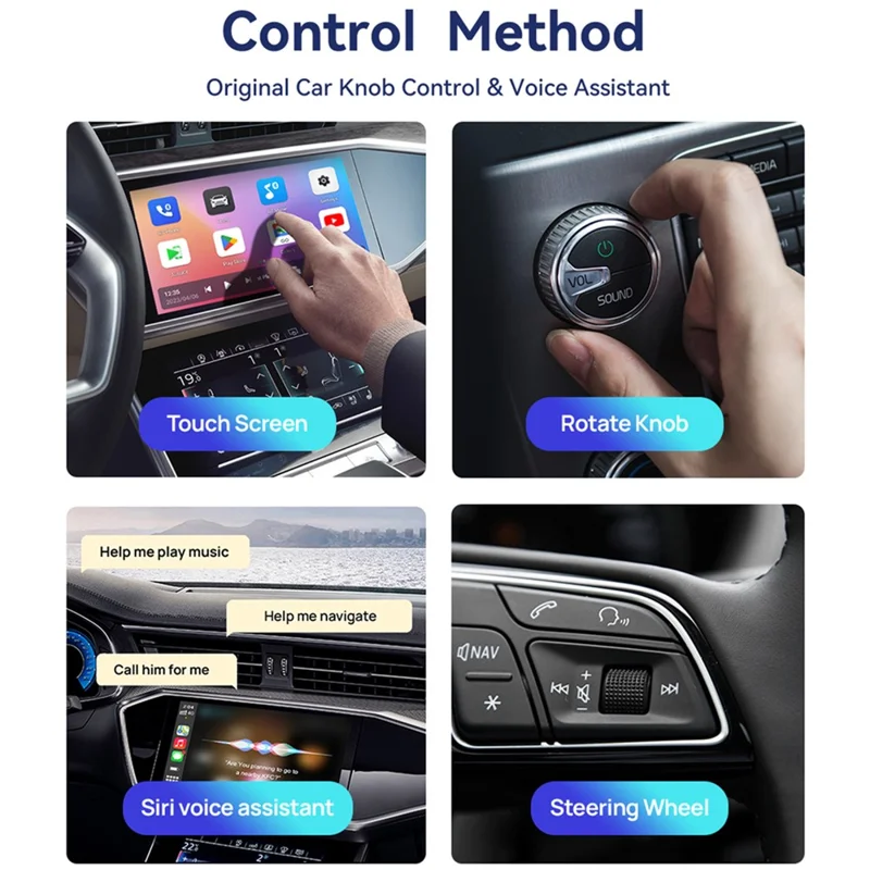 Carlinkit Android 4+32GB Wireless Adapter with Carplay Function - Image 5