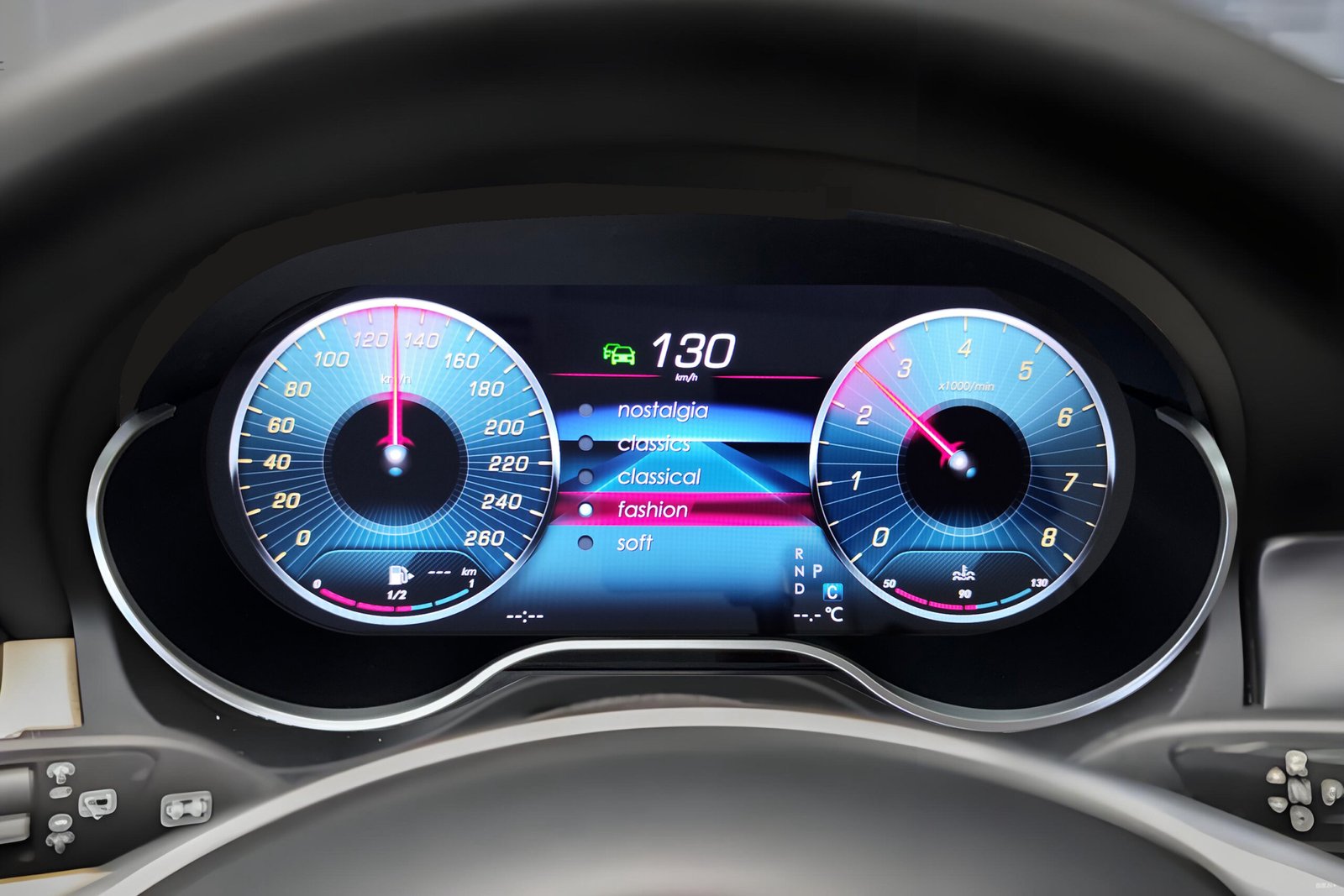 Mercedes GLA CLA X156 X117 Full LED Skaitmeninis Prietaisų Skydelis Spidometras (2013-2019) - Image 9