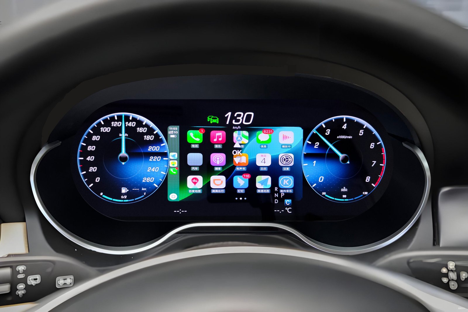 Mercedes GLA CLA X156 X117 Full LED Skaitmeninis Prietaisų Skydelis Spidometras (2013-2019) - Image 2