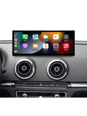 Audi A3 Carplay Android Auto liečiamas ekranas 10,25/12,3 colių MIB2 (2013-2020)