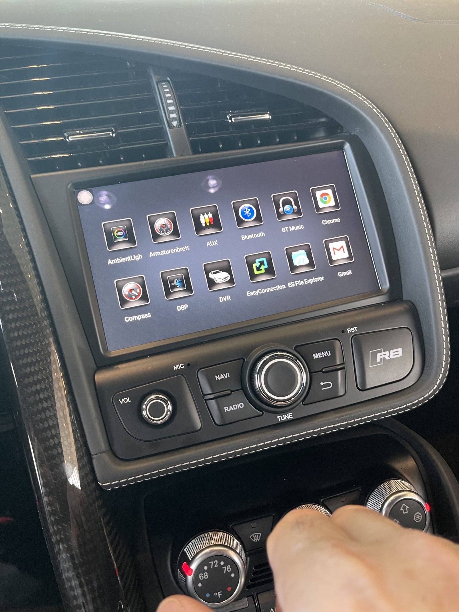 Audi R8 42 Android 13 Multimedia Touchscreen 8 inch (2006-2015) - Image 4