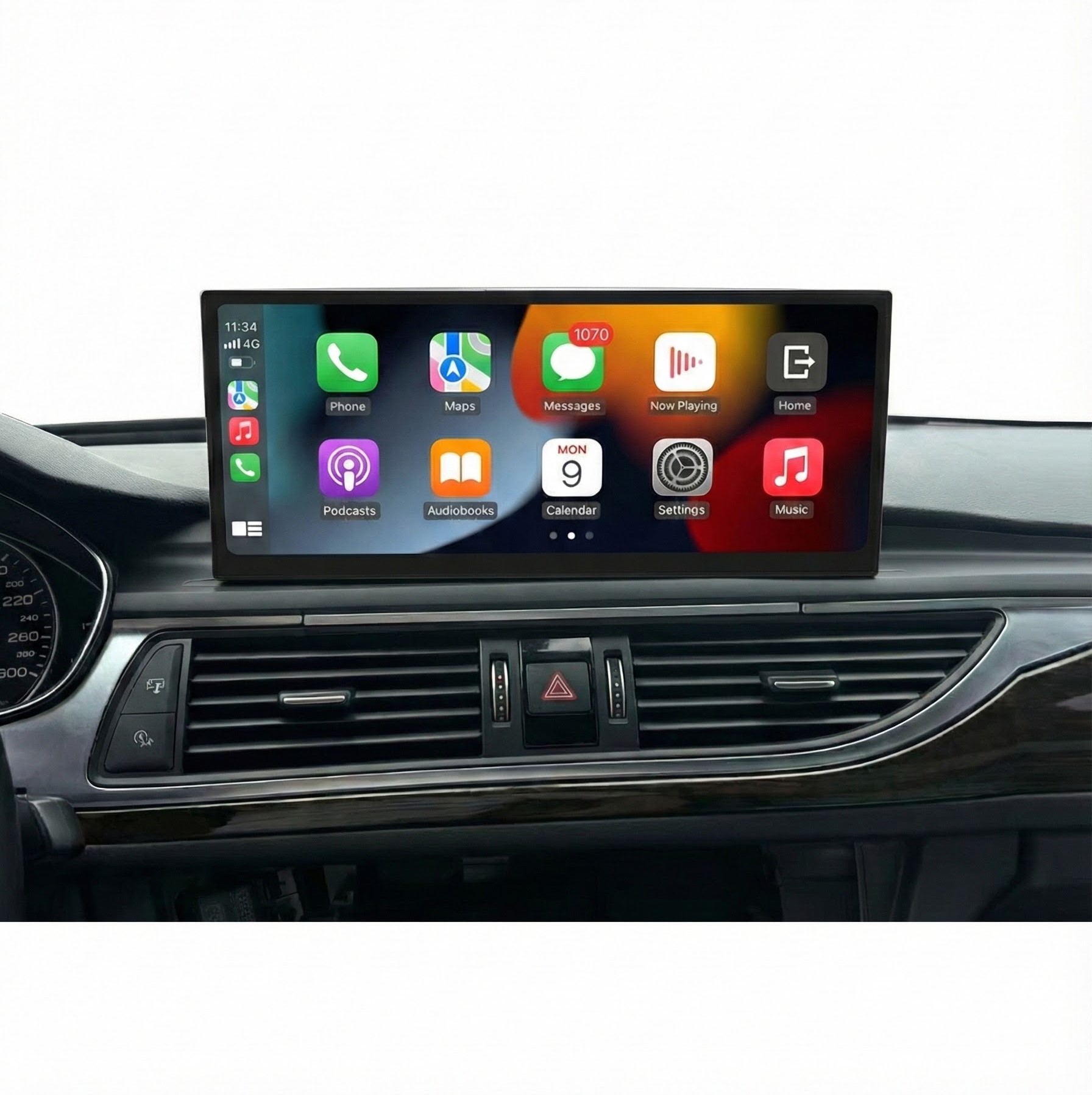 Audi A6 C6 A7 C7 Carplay Android Auto liečiamas ekranas 12.3/10.25 colių (2011-2018)