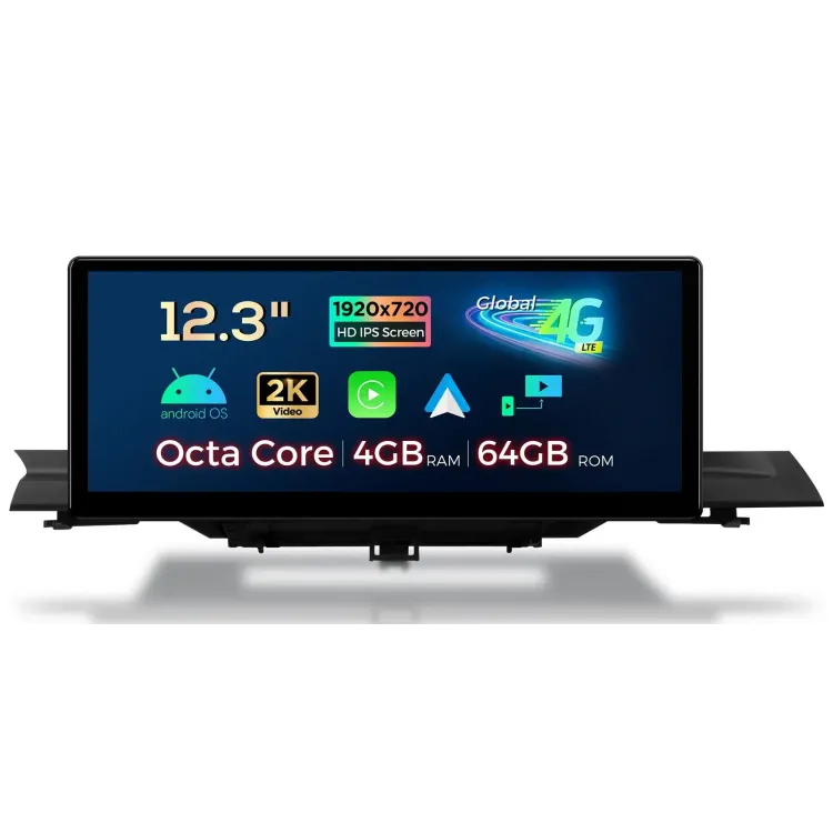 Audi A4 S4 A5 S5 B9 Android 13 multimedijos liečiamas ekranas 10,25/12,3 (2016–2019) - Image 3