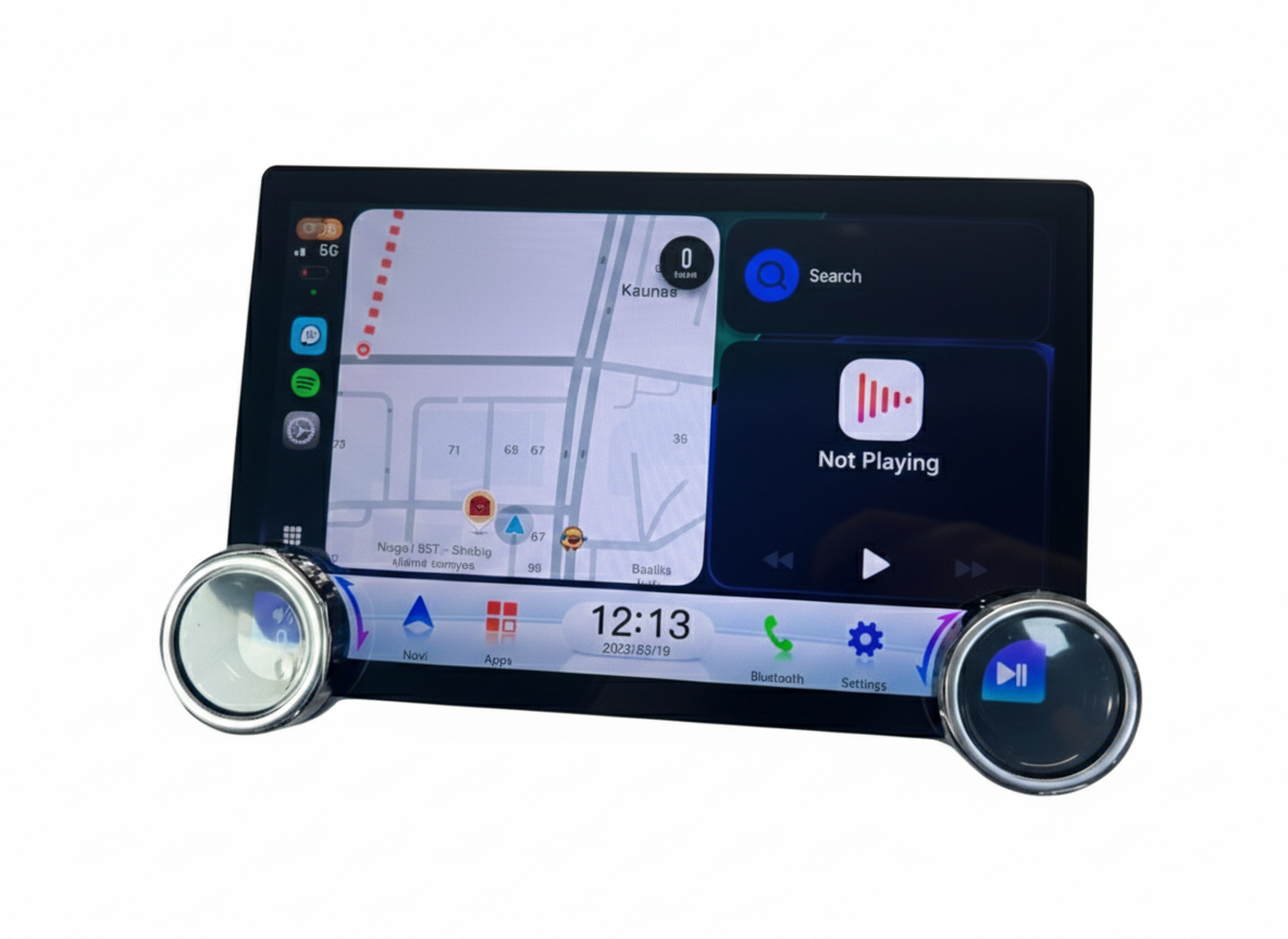 Universal Android 13 Touchscreen Head Unit with Wireless Apple CarPlay & Android Auto 10.8″ / 11.8″ - Image 3