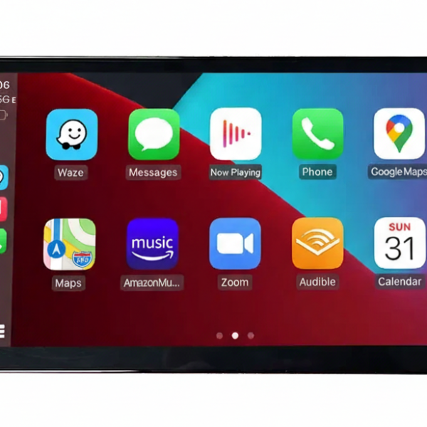 Universalus liečiamas ekranas su belaidžiu Apple CarPlay ir Android Auto 9″ / 10″