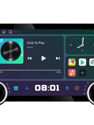 Universalus Android 13 liečiamas ekranas su belaidžiu Apple CarPlay ir Android Auto 10.8″ / 11.8″