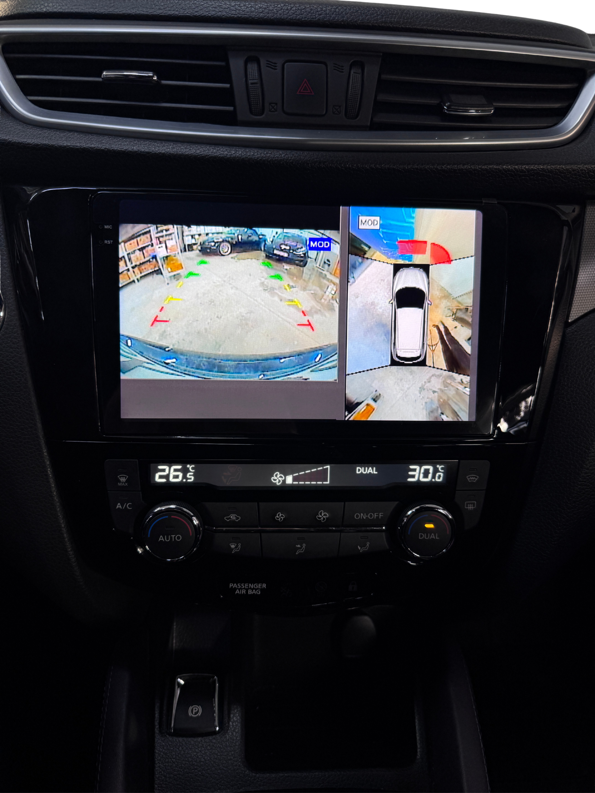 Nissan Qashqai X-Trail Apple Carplay Android Auto liečiamas ekranas 9/10 colių - Image 5