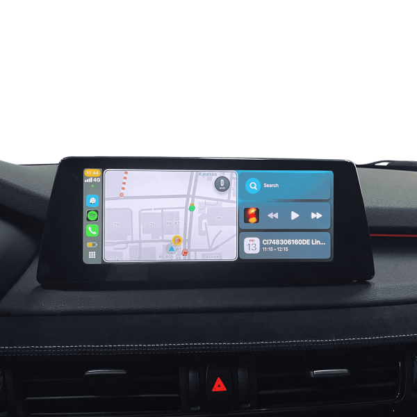 BMW 2 serijos Active Tourer F45 NBT EVO Apple Carplay Android Auto liečiamas ekranas 10.25/12.3″