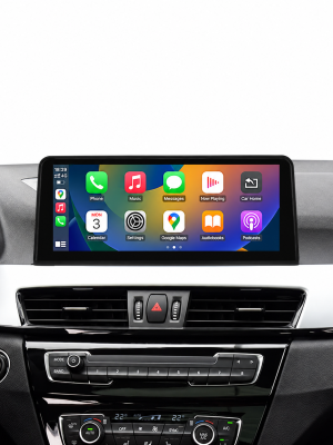 BMW X1 X2 F48 F49 F39 NBT NBT EVO Apple Carplay Android Auto liečiamas ekranas 10,25/12,3 colio