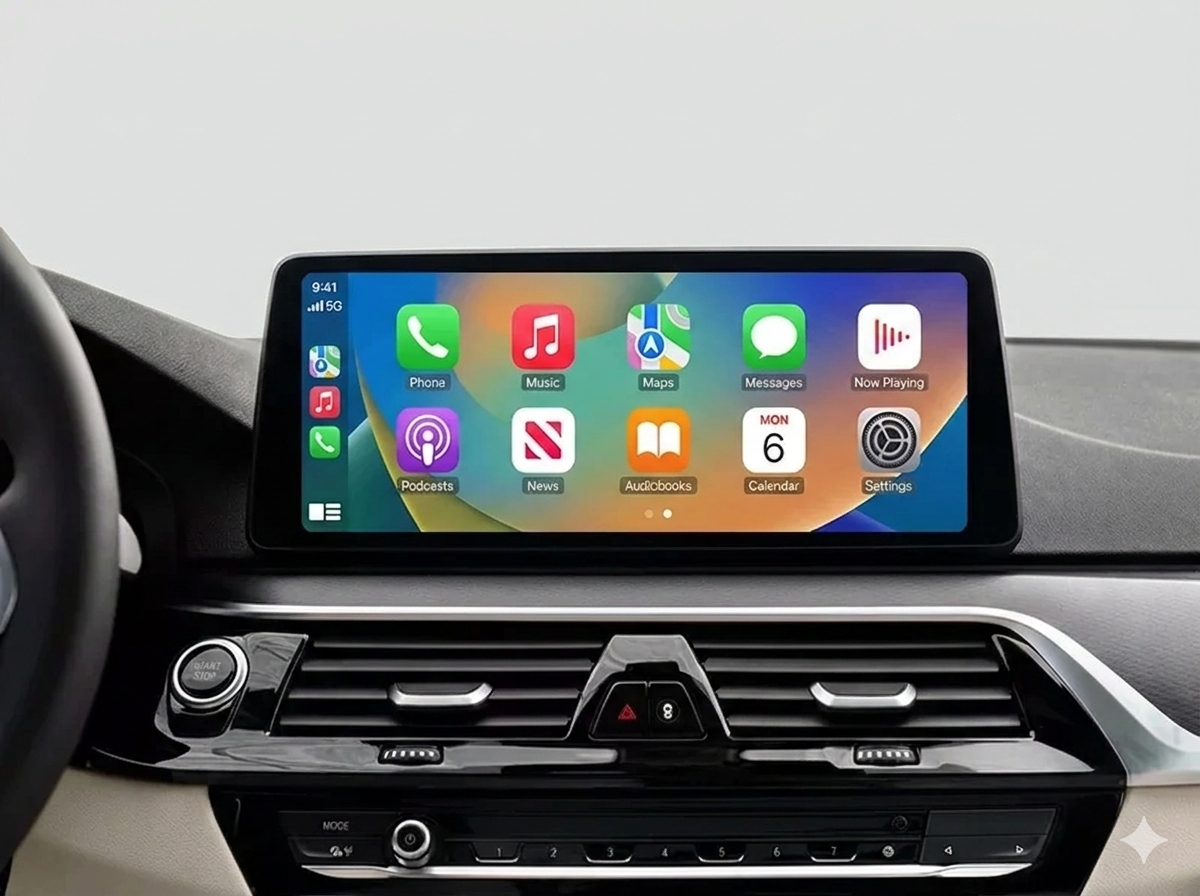 BMW 5 Series G30 G31 NBT EVO Apple Carplay Android Auto Touchscreen 10.25/12.3 inch