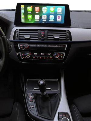 BMW 1 ir 2 serijos F20 F22 F23 NBT EVO Apple Carplay Android Auto liečiamas ekranas 10.25/12.3 colio