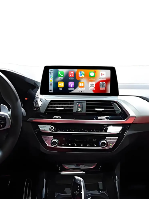 BMW X3 X4 G01 G02 NBT EVO Apple Carplay Android Auto liečiamas ekranas 10,25/12,3 colių