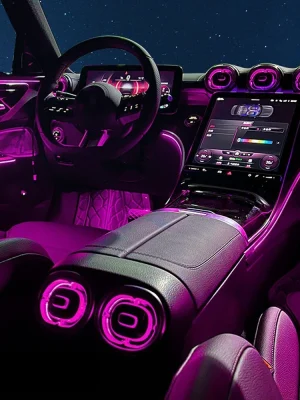 Mercedes C W206 GLC X254 Pilnas Ambient LED komplektas