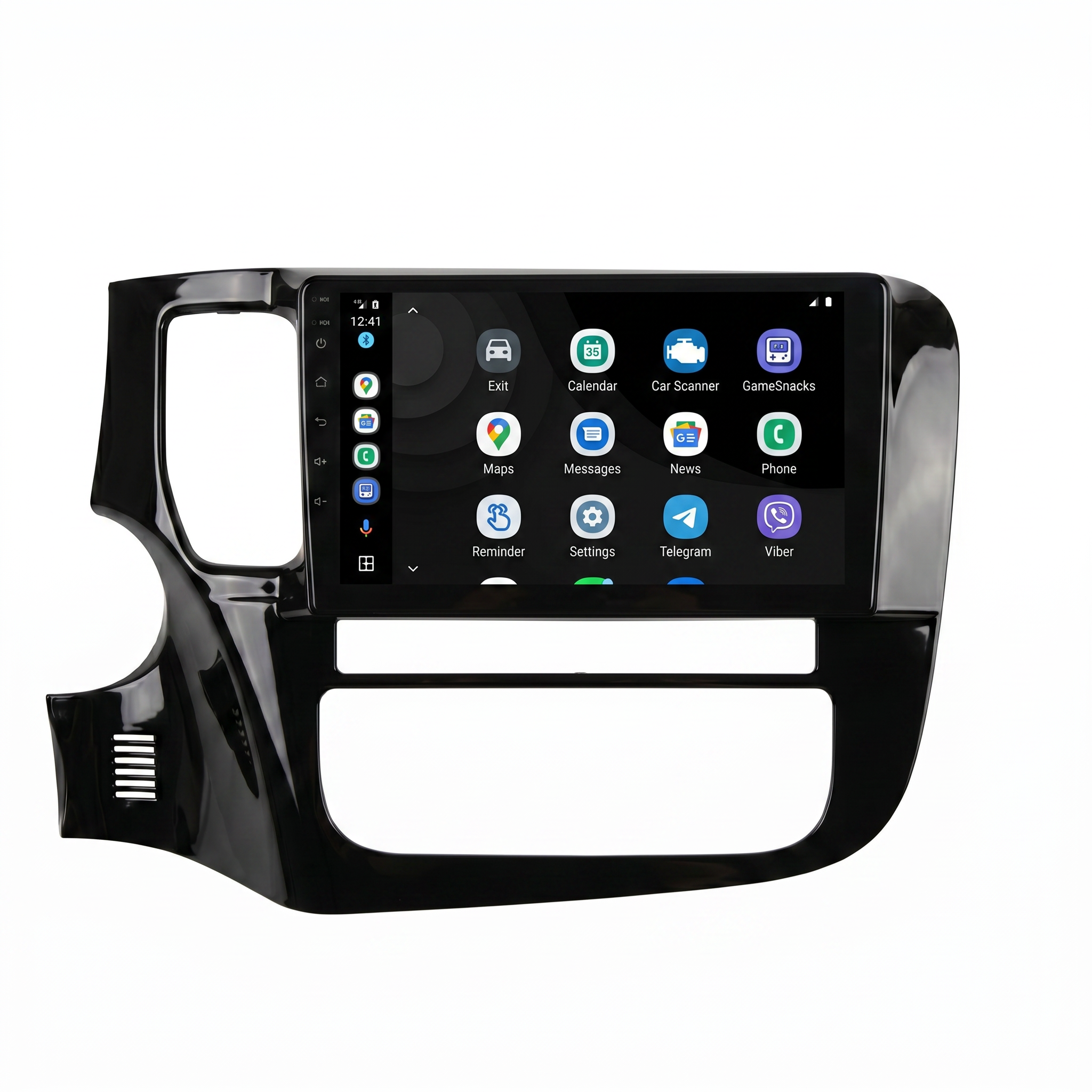 Mitsubishi Outlander Android 14 multimedija 8+128 su belaidžiu Apple CarPlay ir Android Auto, 9 colių - Image 6