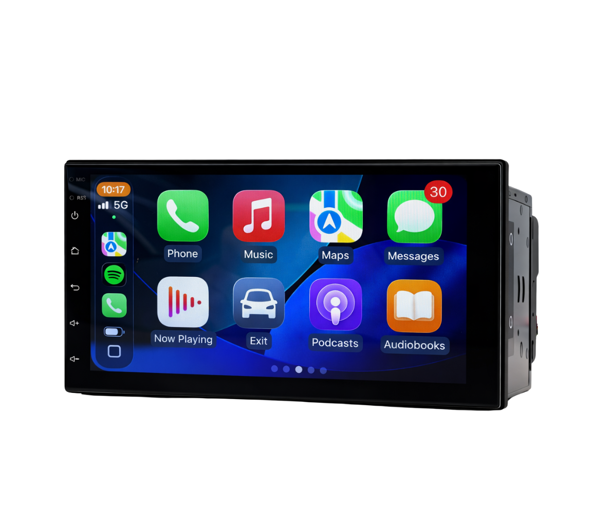 Universal Touchscreen with CarPlay & Android Auto 2 Din 7 Inch