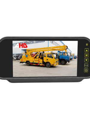 Universal reverse camera monitor mirror 7 inches