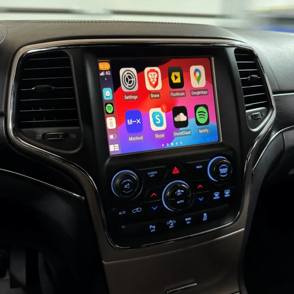 Jeep Apple Carplay Android Auto Integration for original Uconnect system