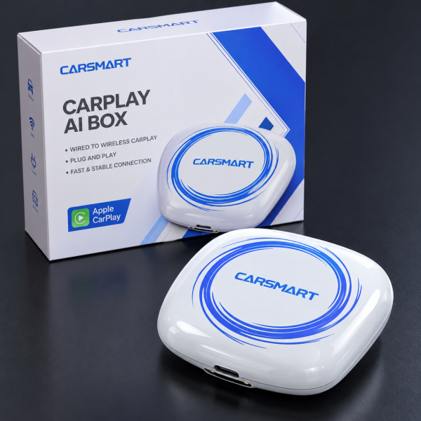 Carsmart Carplay & Android Auto 5G AI Box with Qualcomm 6350 and 8gb Ram + 128gb-storage