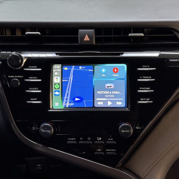 Toyota Apple Carplay Android Auto for Corolla Camry C-HR RAV4 Yaris 2018 – 2023